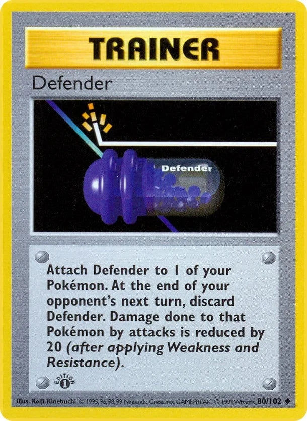 Defender (080/102) (Base Set (Shadowless)) (BSS)