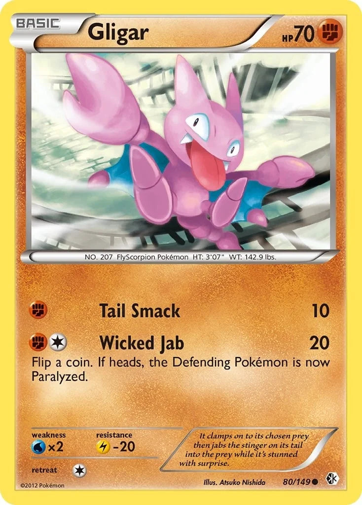 Gligar (80/149) (Boundaries Crossed) (BCR)