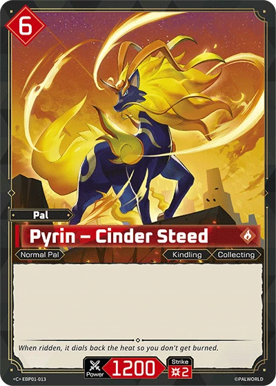 Pyrin – Cinder Steed (EBP01-013) (Dawn of Palpagos) (EBP01)