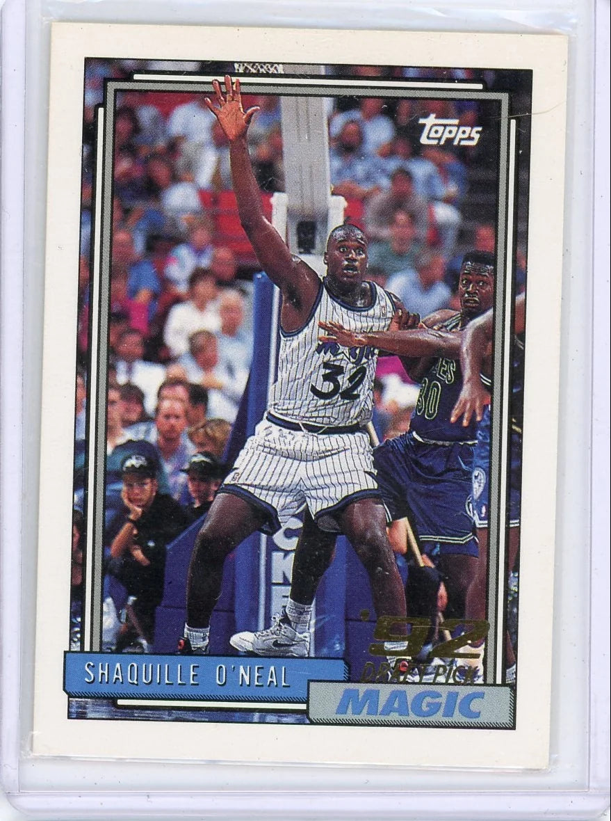 Shaquille O'Neal 1993 Topps '92 Draft pick #362