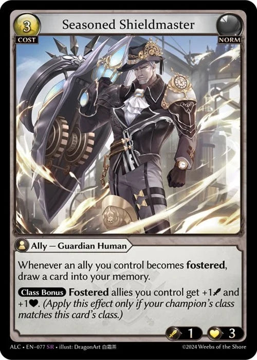Seasoned Shieldmaster (077) (Alchemical Revolution) (ALC)