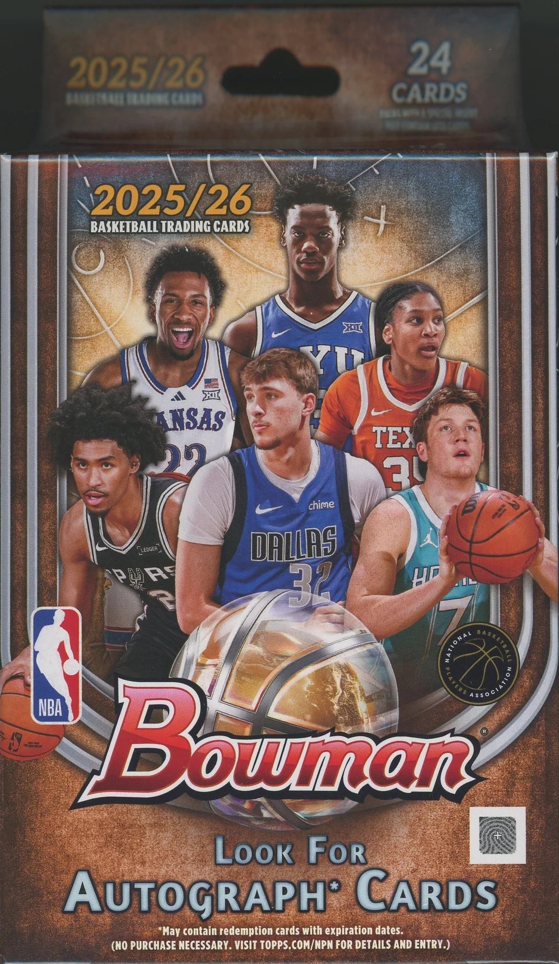 2025-26 Bowman Basketball Hanger Box