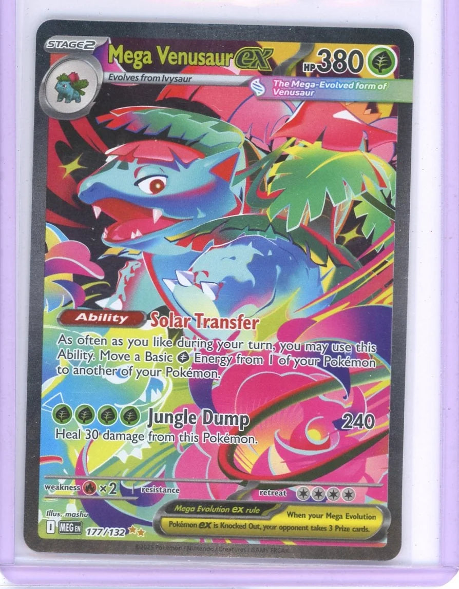 Mega Venasaur ex Pokémon Mega Evolution Special Illustration Rare #177/132