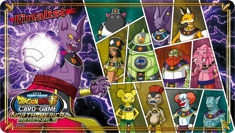 Dragon Ball Super: National Championship September 2019 - Finalist Playmat