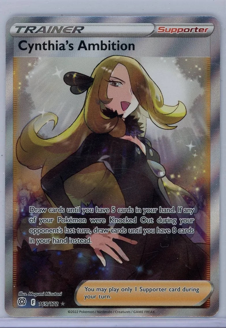 Cynthia's Ambition 2023 Pokémon Brilliant Stars #169/172