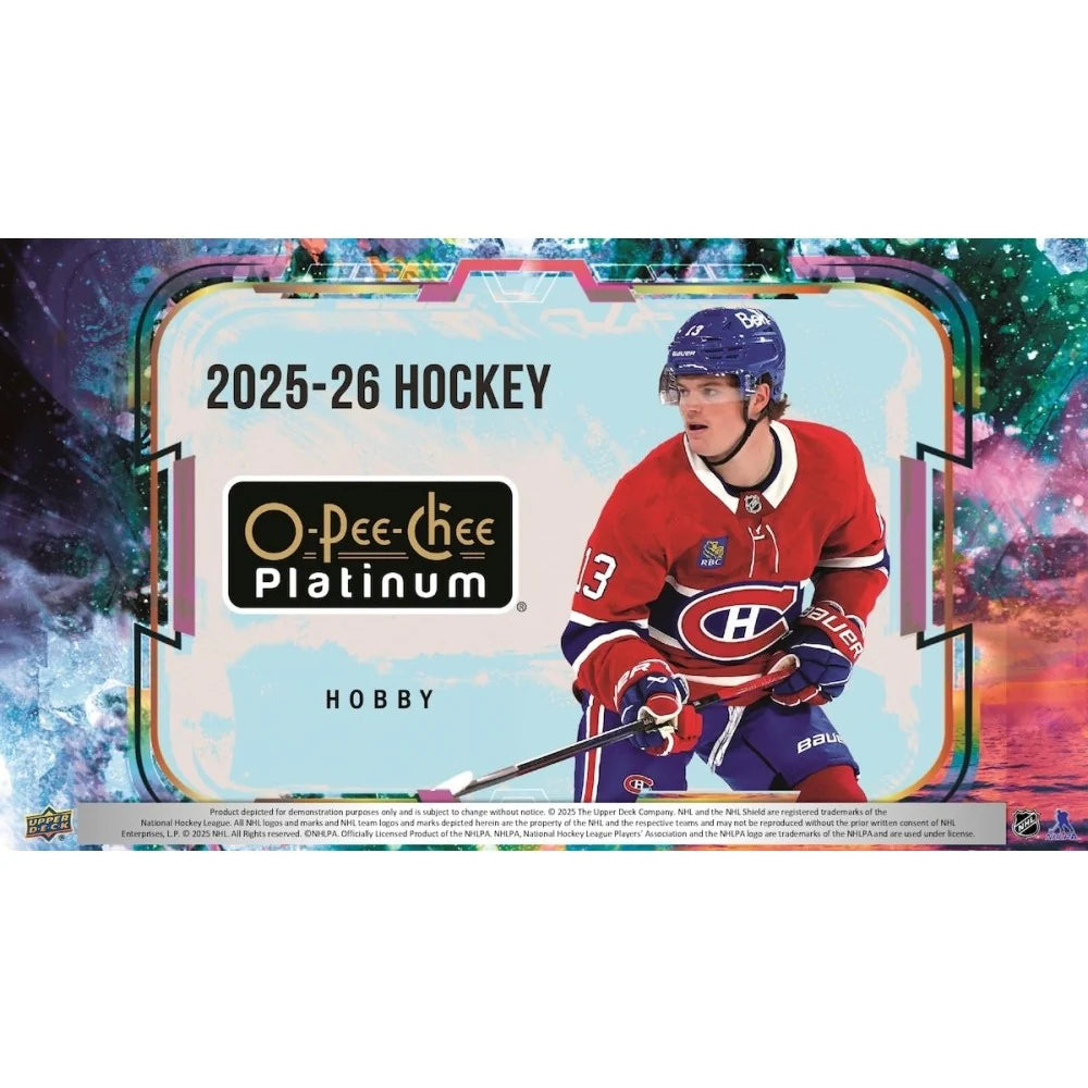 2025-26 Upper Deck O-Pee-Chee Platinum Hockey Hobby Box [Contact us to Order]