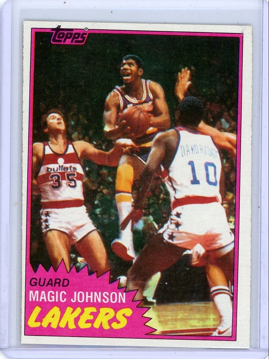 Magic Johnson 1981 Topps #21