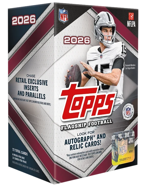 2026 Topps Flagship Football Blaster 40-Box Case