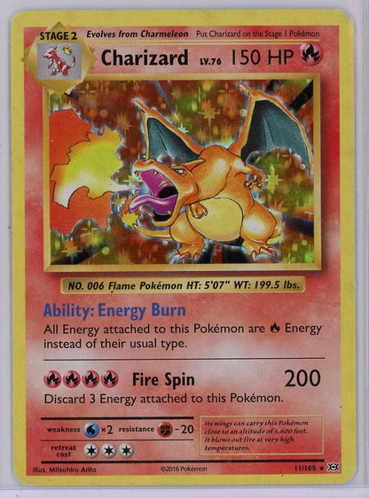 Charizard 2016 Pokémon XY Evolutions #11/108 HP/DMG