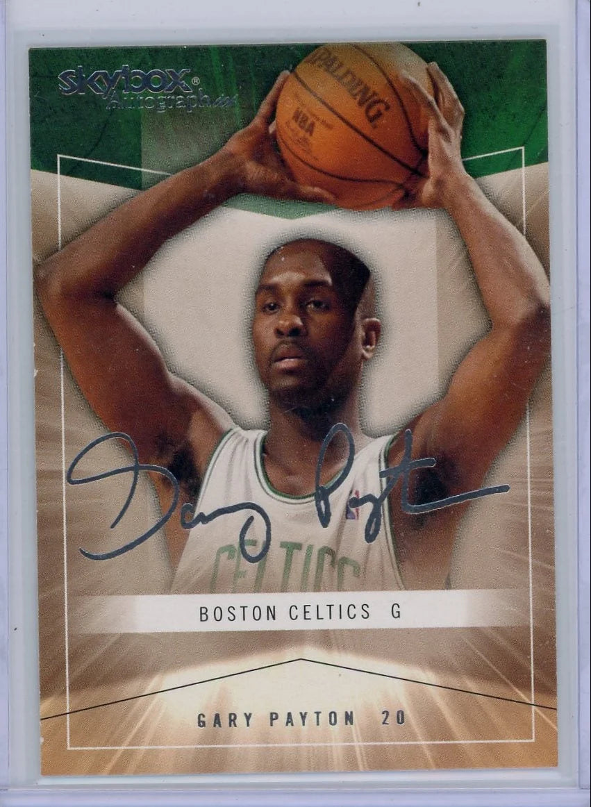 Gary Payton 2005 Skybox Autographics #34