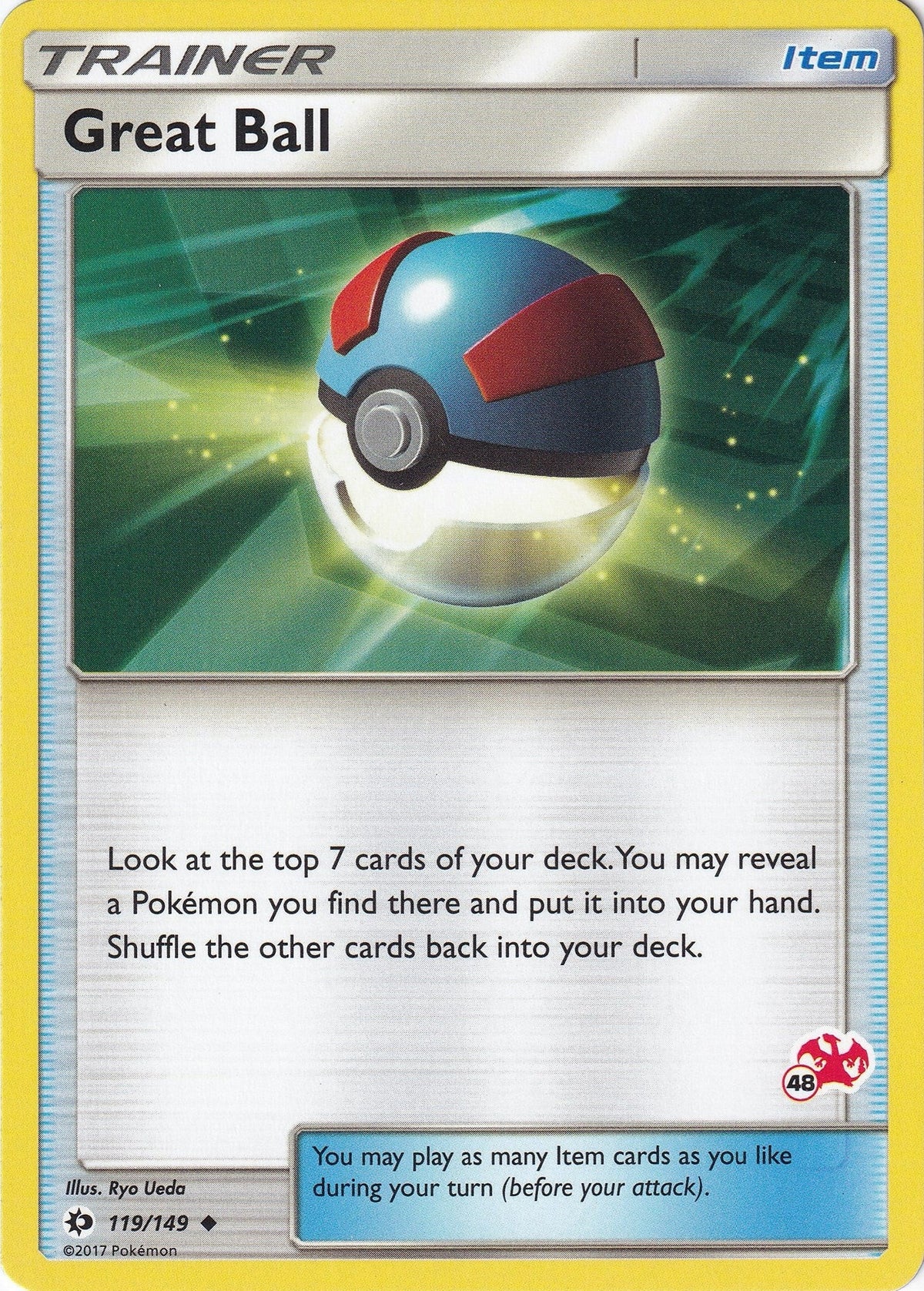 Great Ball - 119/149 (#48 Charizard Stamped) (119/149) (Battle Academy) (BTA)