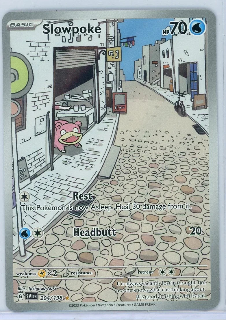Slowpoke 2023 Pokémon Scarlet & Violet Base #204/198