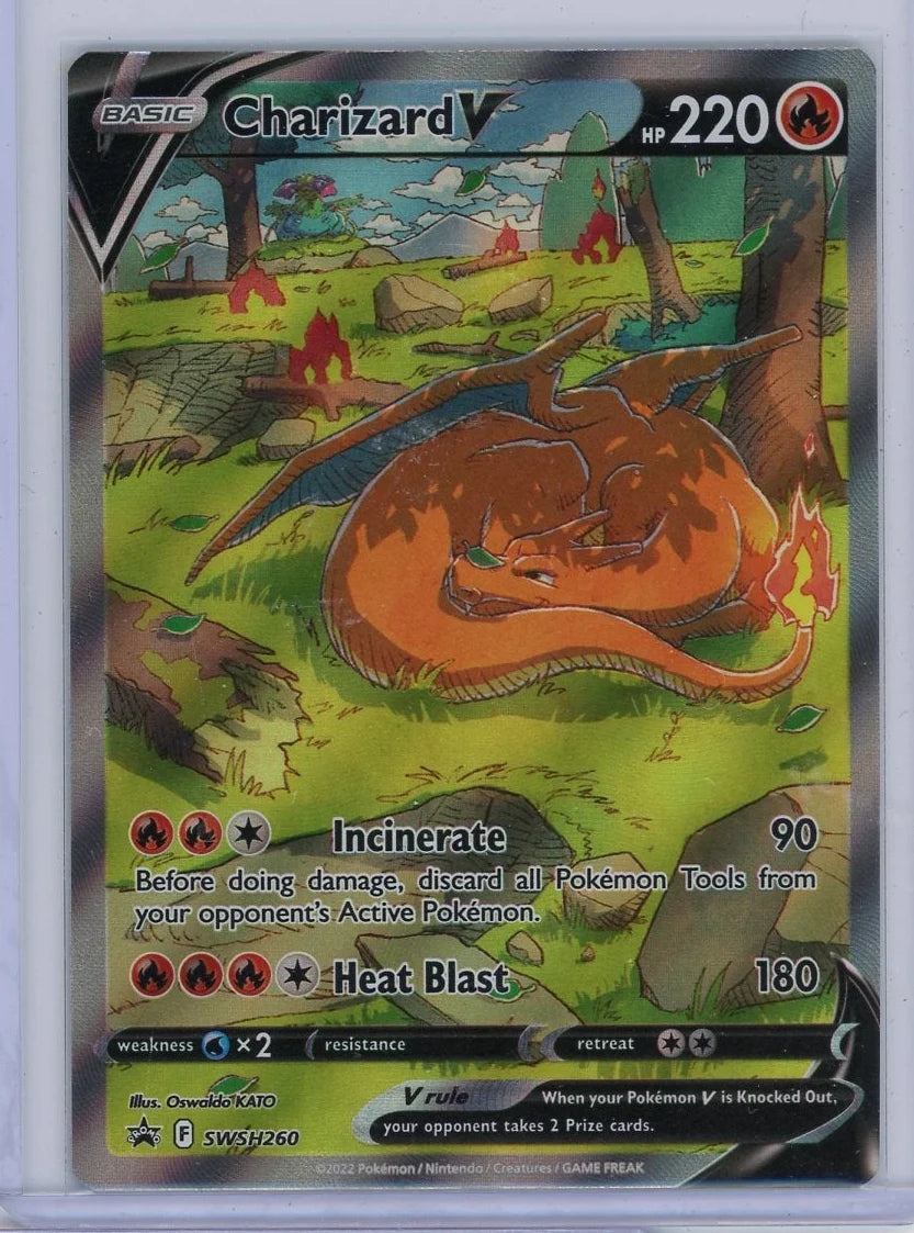 Charizard V Pokémon Sword & Shield Promo #SWSH260