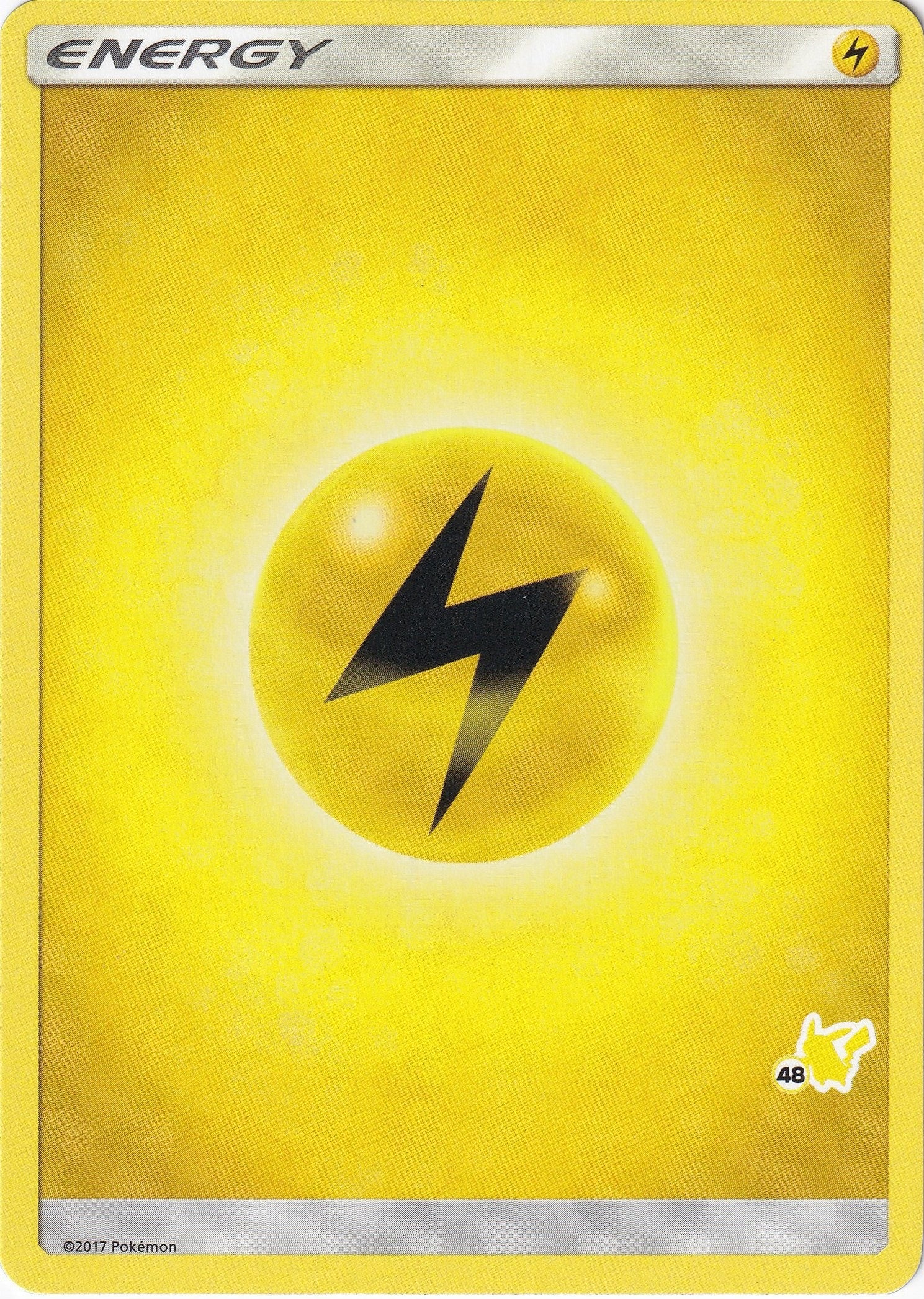 Lightning Energy (#48 Pikachu Stamped) (Battle Academy) (BTA)