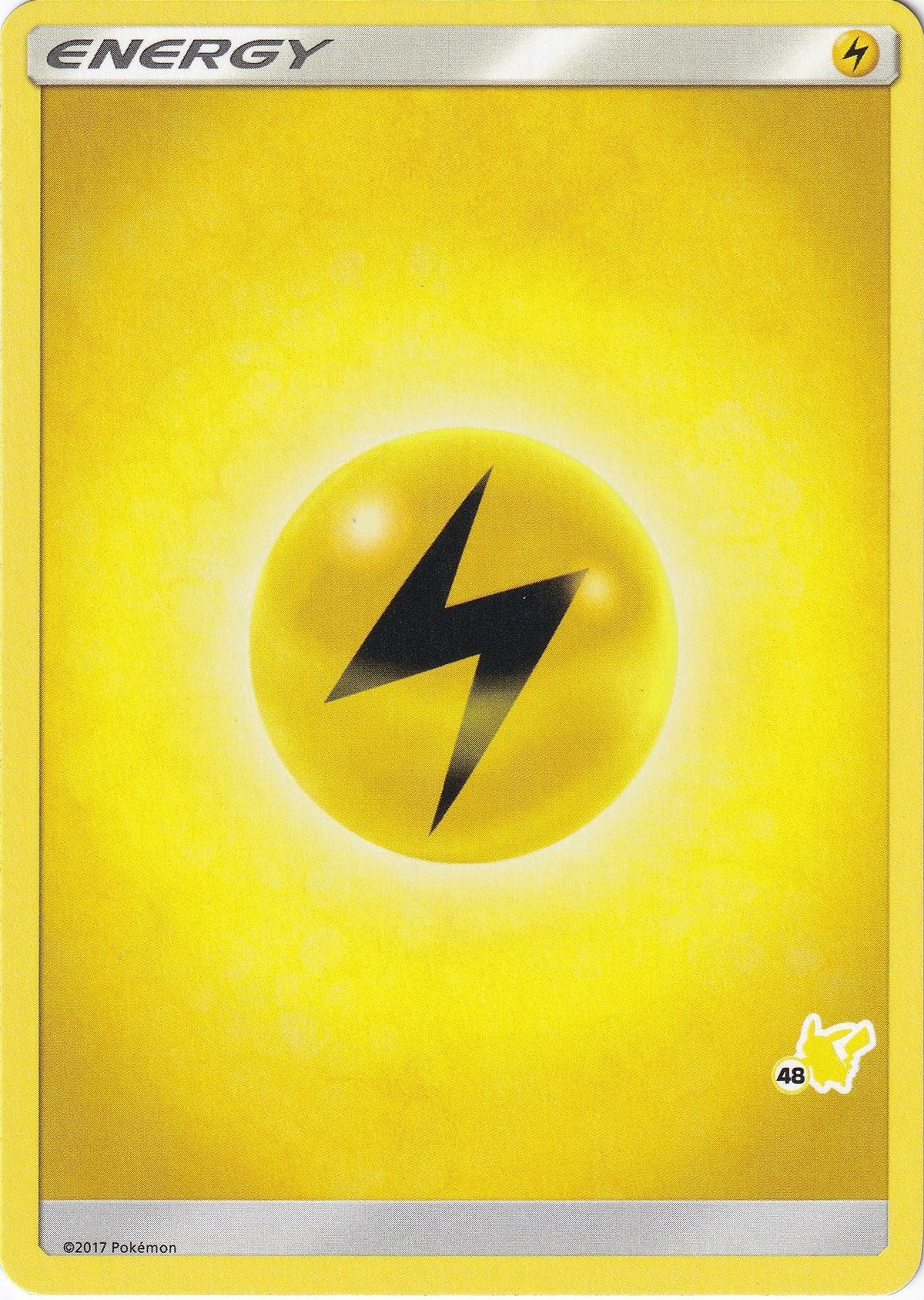 Lightning Energy (#48 Pikachu Stamped) (Battle Academy) (BTA)
