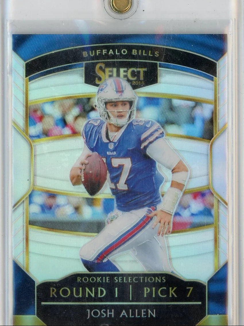 Josh Allen 2018 Select Rookie Selections Silver