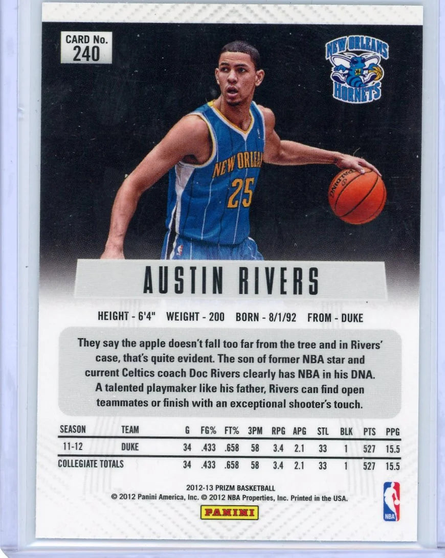 Austin Rivers 2012-13 Panini Prizm green prizm