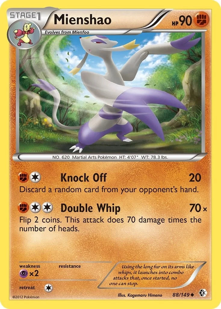 Mienshao (88/149) (Boundaries Crossed) (BCR)