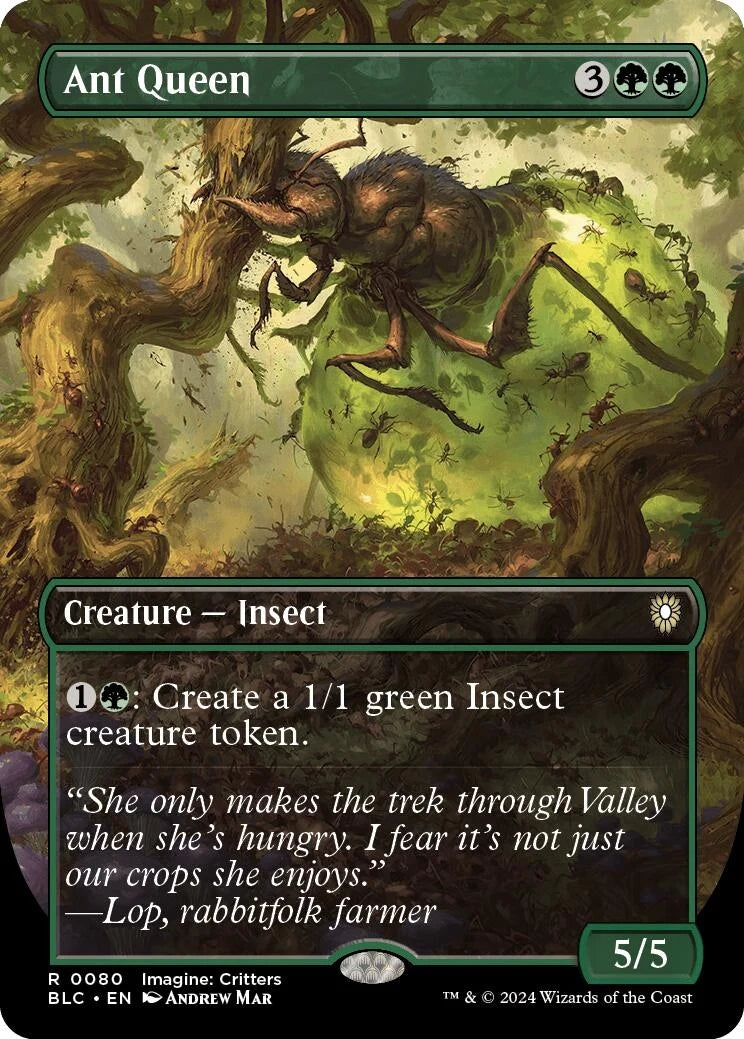 Ant Queen (Borderless) (80) (Bloomburrow)
