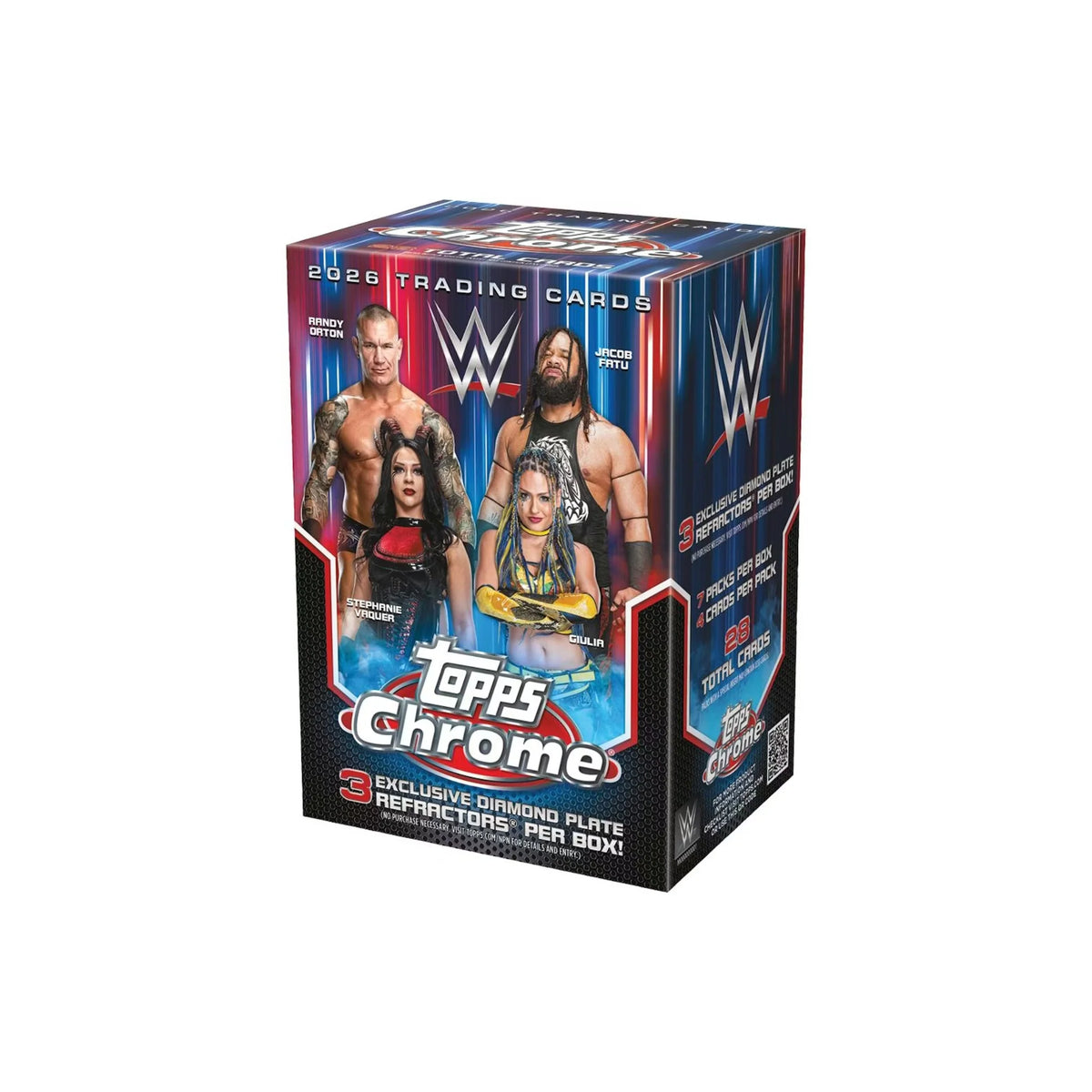 2026 Topps Chrome WWE Blaster 40 Box Case
