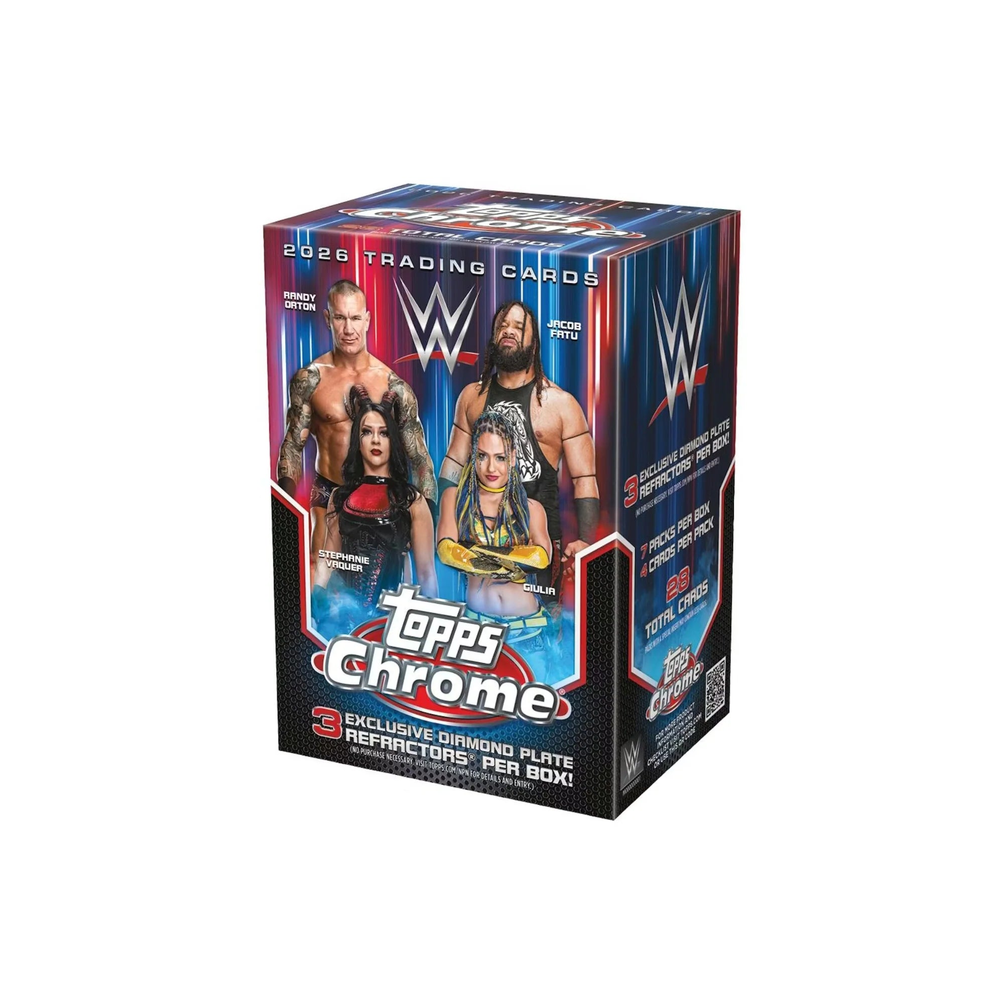 2026 Topps Chrome WWE Blaster 40 Box Case
