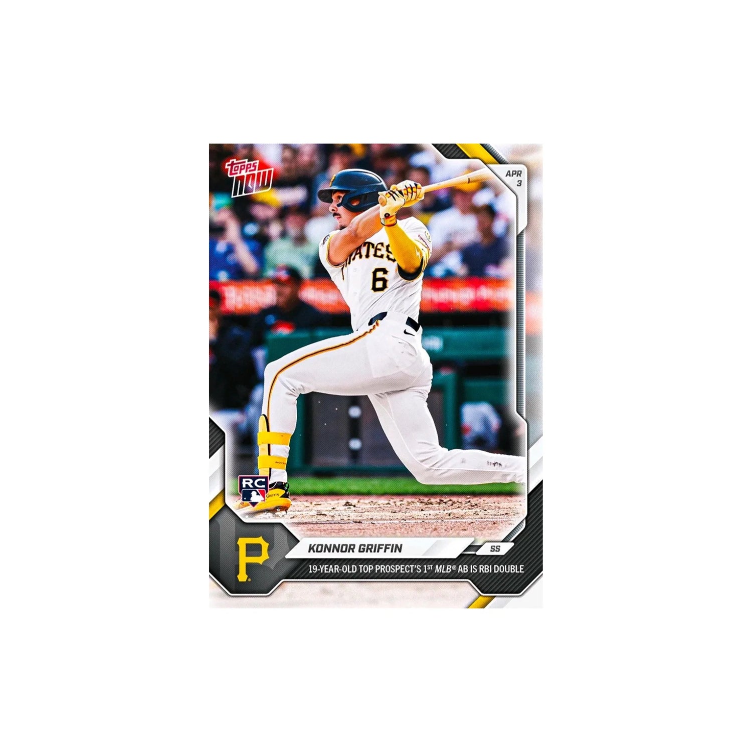 Konnor Griffin 2026 Topps Now MLB rookie card #49