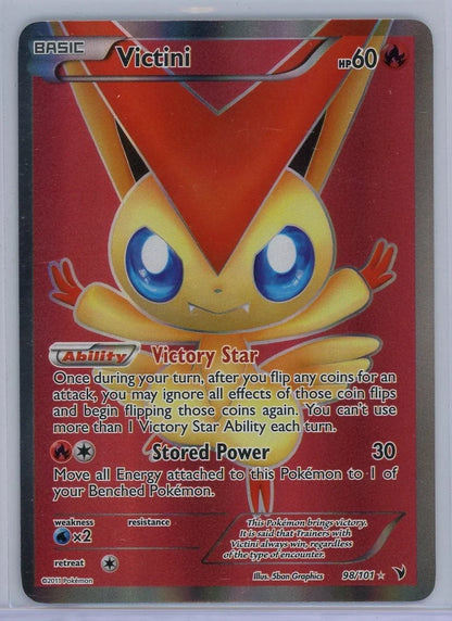 Victini Pokémon Noble Victories Ultra Rare #98/101