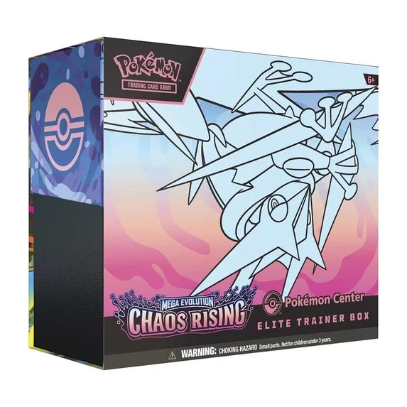Pokémon Mega Evolution Chaos Rising Pokémon Center Elite Trainer Box