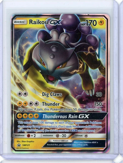 Raikou GX 2018 Pokemon Black Star Promo #SM121