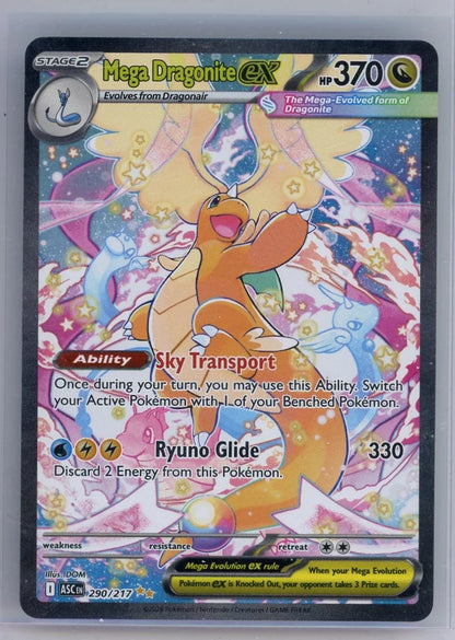 Mega Dragonite ex Pokémon Ascended Heroes Special Illustration Rare #290/217