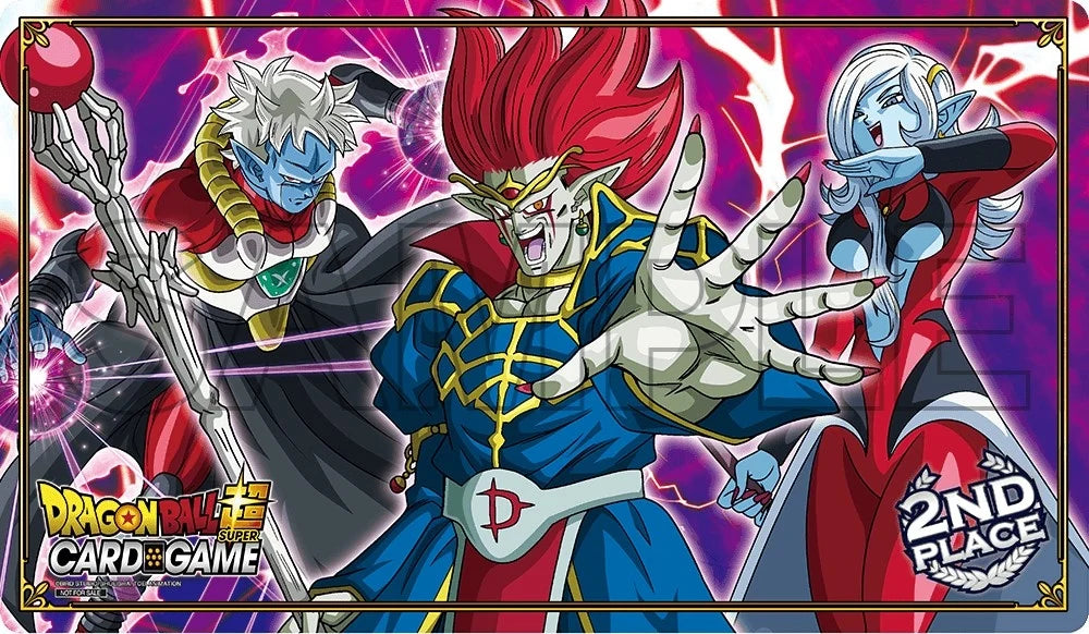 Dragon Ball Super: Origins 2019 Team Tournament - 2nd Place Playmat featuring Mira, Demigra, & Towa