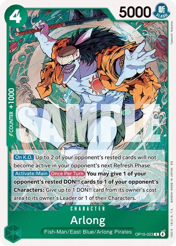 Arlong (OP15-023) (Adventure on Kami's Island) (OP15-EB04)