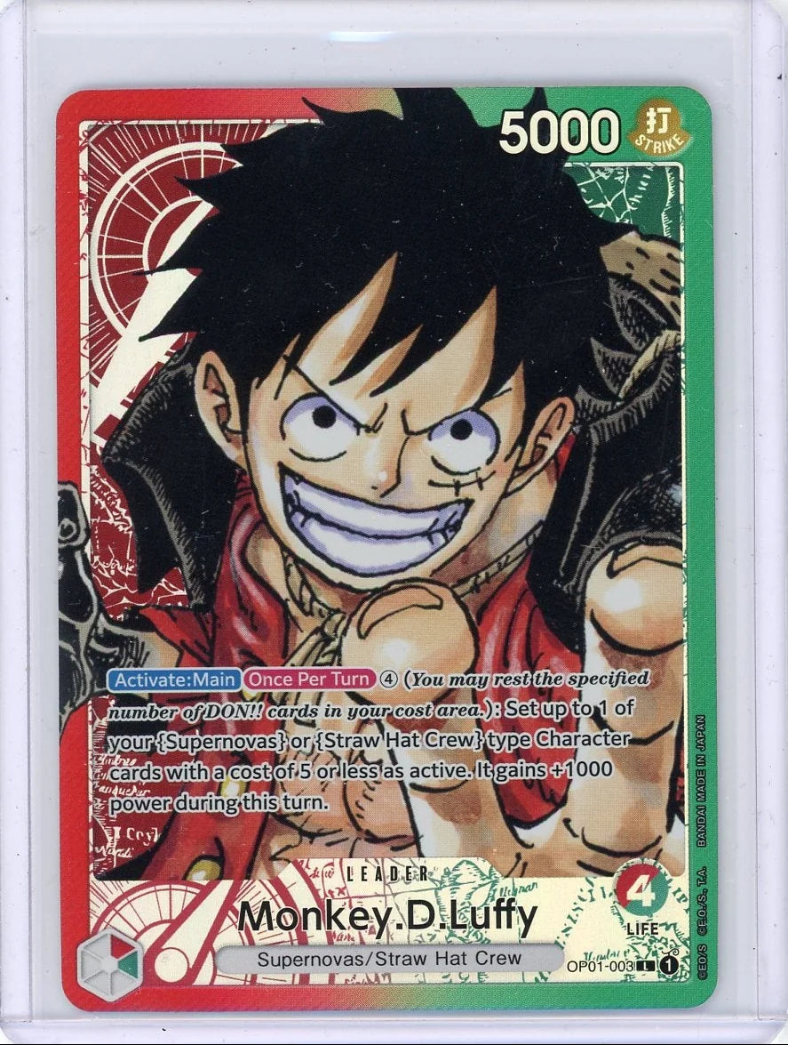 Monkey D. Luffy One Piece Romance Dawn Parallel OP01-003