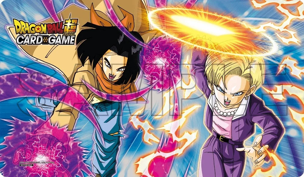 Dragon Ball Super: OTAKON 2019 Team Tournament - Participation Playmat featuring Android 17 & Android 18