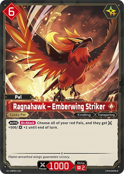 Ragnahawk – Emberwing Striker (EBP01-010) (Dawn of Palpagos) (EBP01)