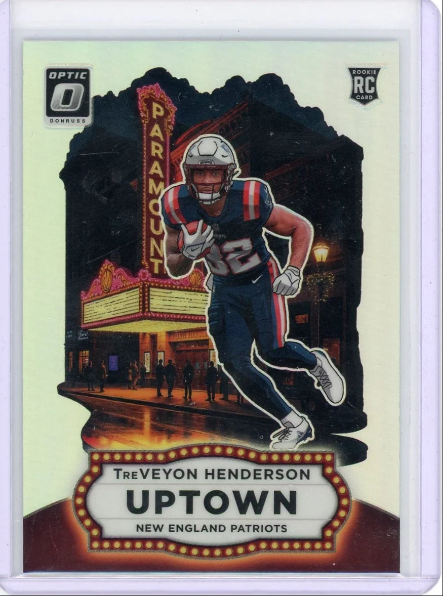 TreVeyon Henderson 2025 Panini Donruss Optic Uptown SSP