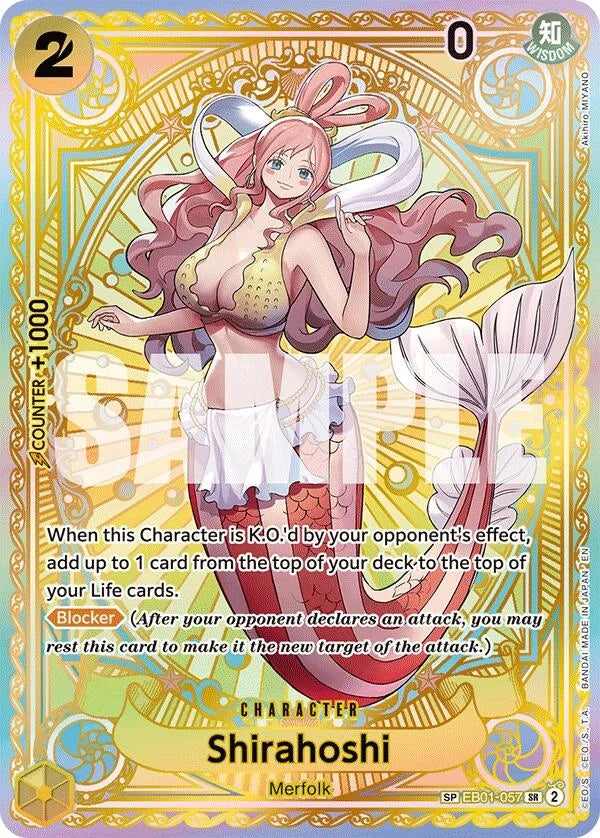 Shirahoshi (SP) (EB01-057) (A Fist of Divine Speed) (OP11)
