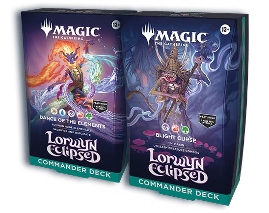 Magic the Gathering Lorwyn Eclipsed Commander Deck Case
