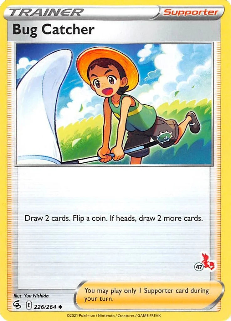 Bug Catcher - 226/264 (#47 Cinderace Stamped) (226/264) (Battle Academy 2022) (BA22)