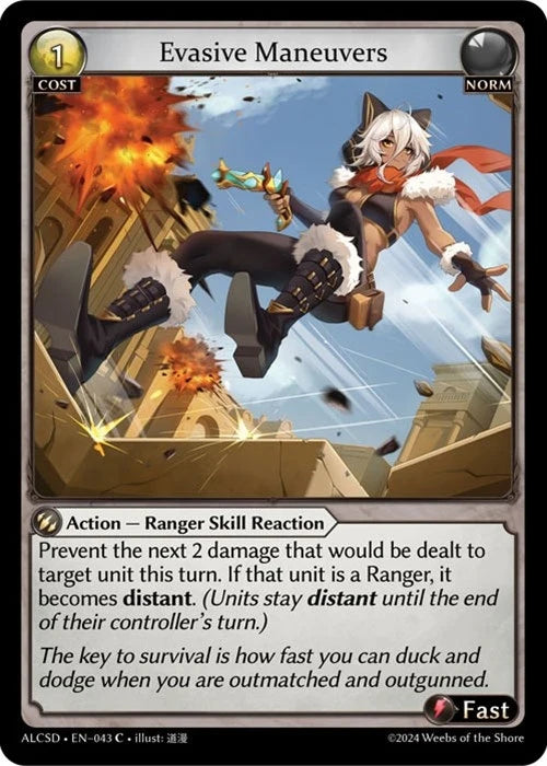 Evasive Maneuvers (043) (Alchemical Revolution Starter Decks) (ALCSD)