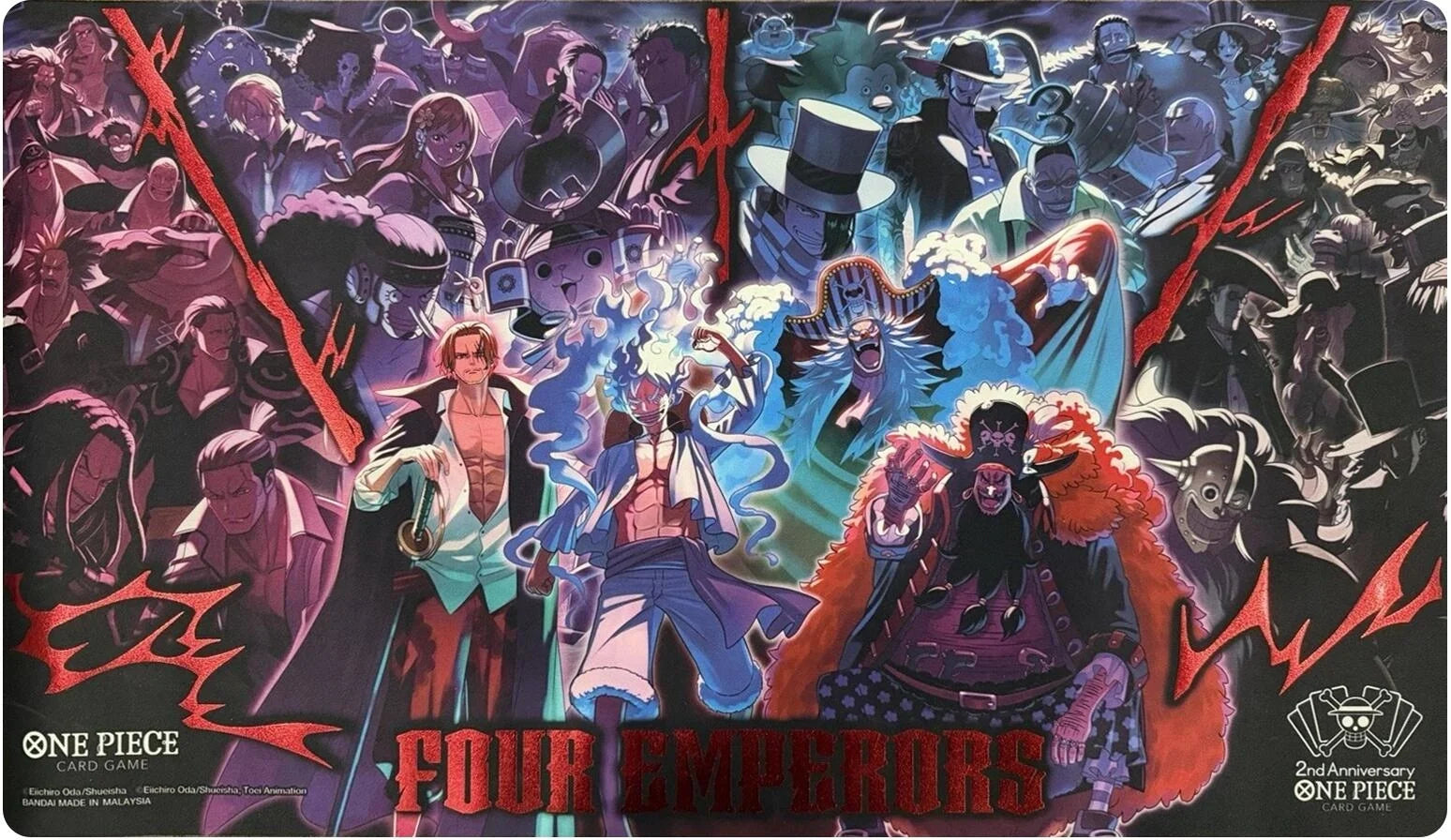 One Piece Card Game: English Version 2nd Anniversary Set Playmat