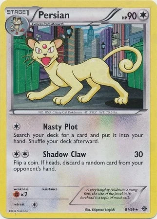 Persian - 81/99 (Cosmos Holo) (081/099) (Blister Exclusives) (BLE)