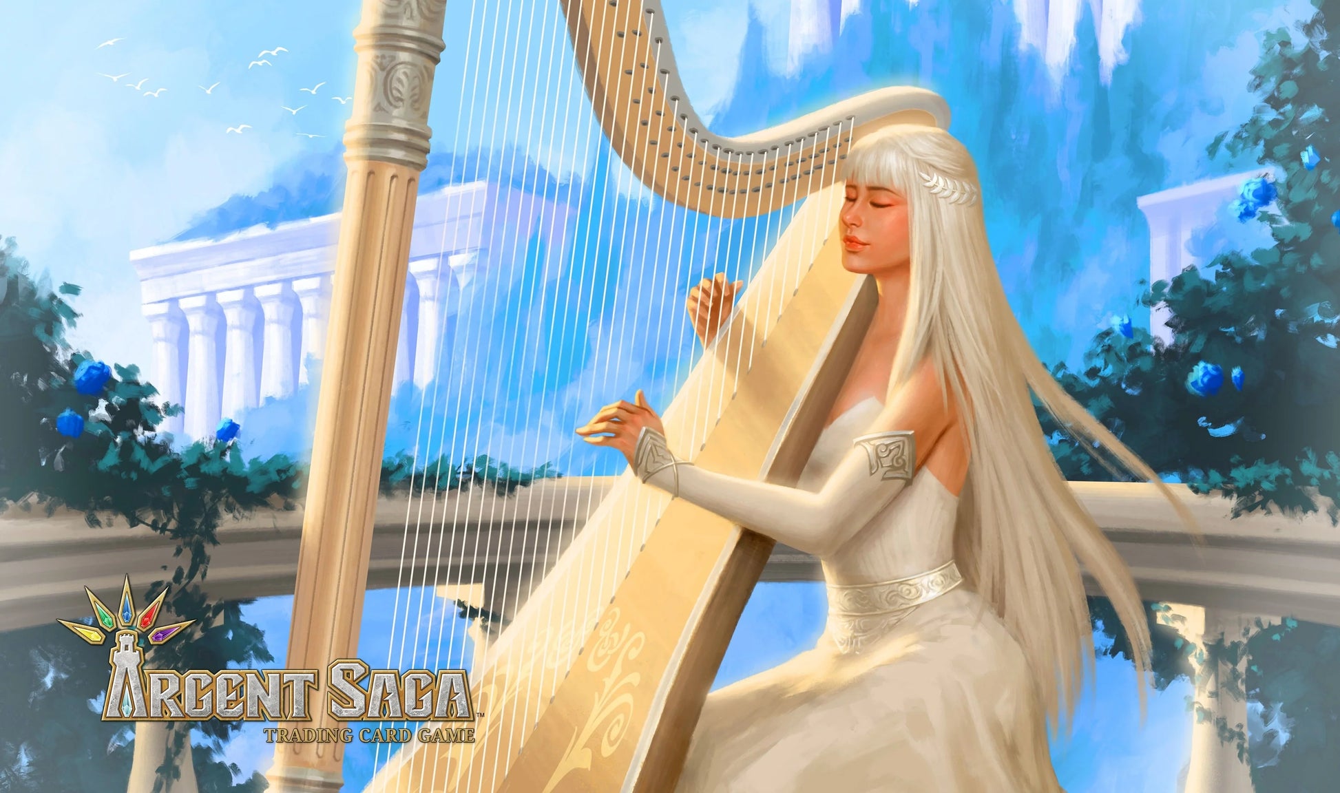 Argent Saga TCG Rubber Playmat - Hollowed Song
