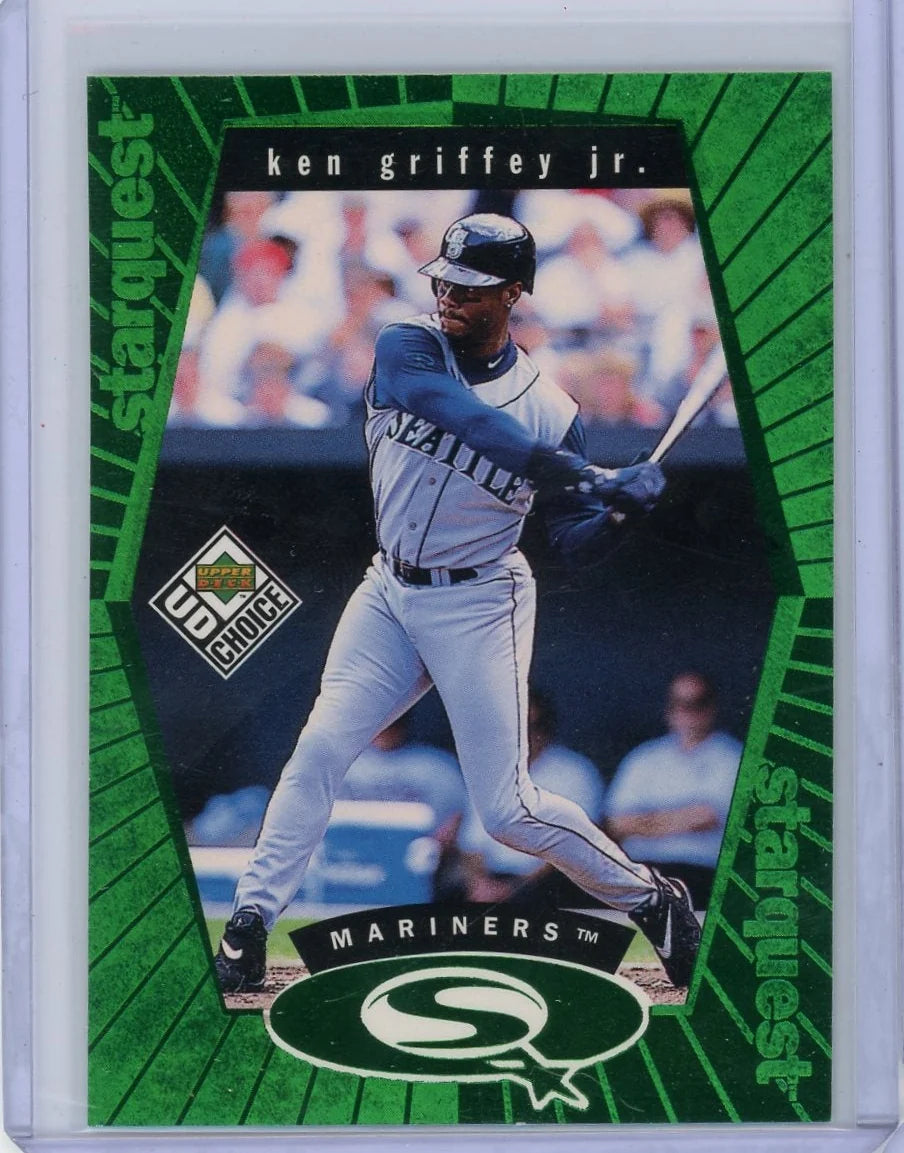 Ken Griffey Jr. 1999 Upper Deck Choice Green