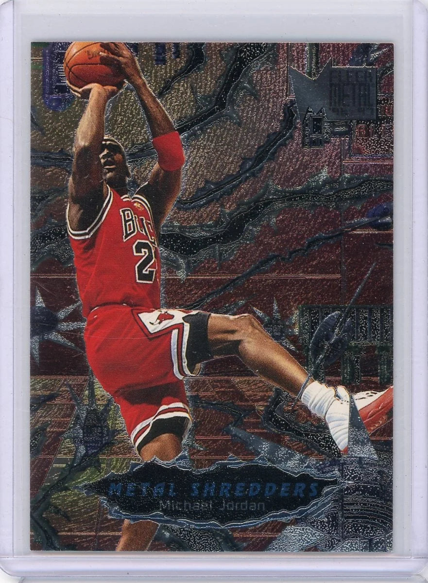 Michael Jordan 1997-98 Fleer Metal Shredders