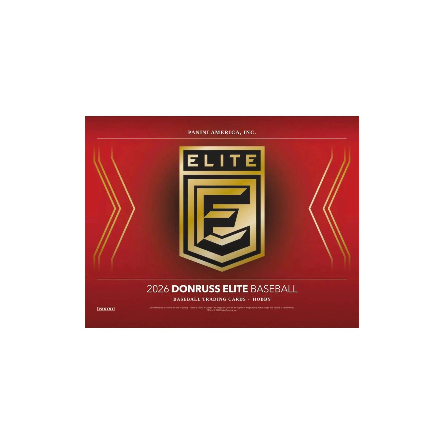 2026 Panini Donruss Elite Baseball Hobby 12 Box Case
