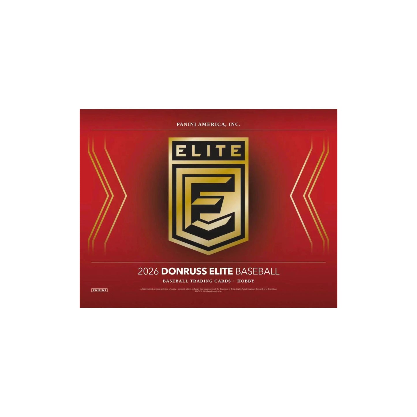 2026 Panini Donruss Elite Baseball Hobby Box