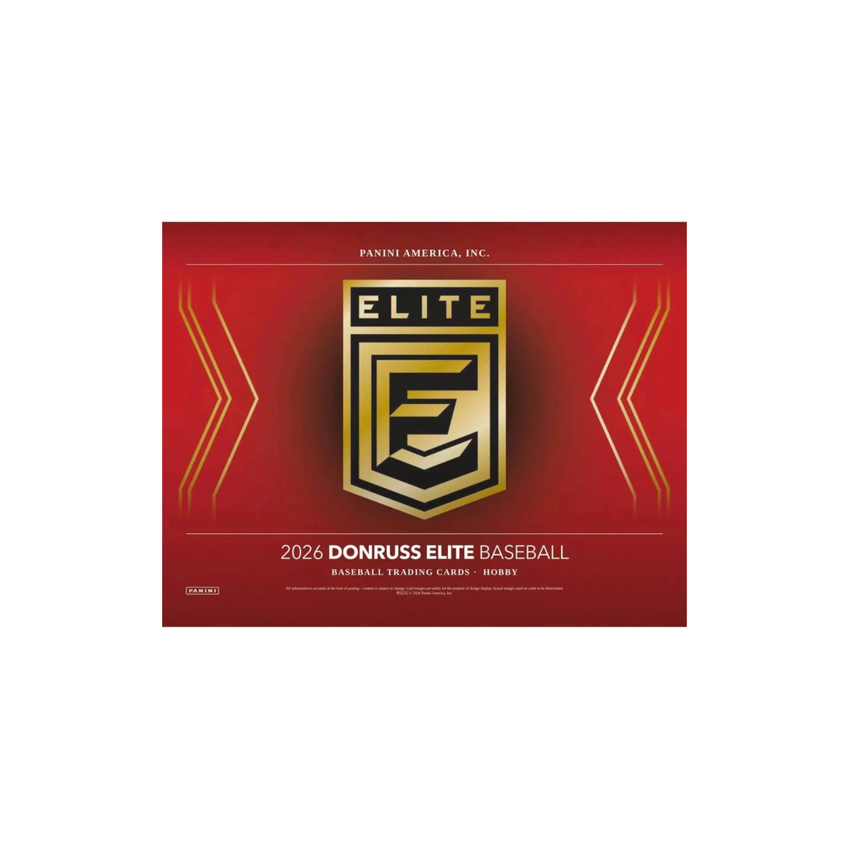 2026 Panini Donruss Elite Baseball Hobby Box