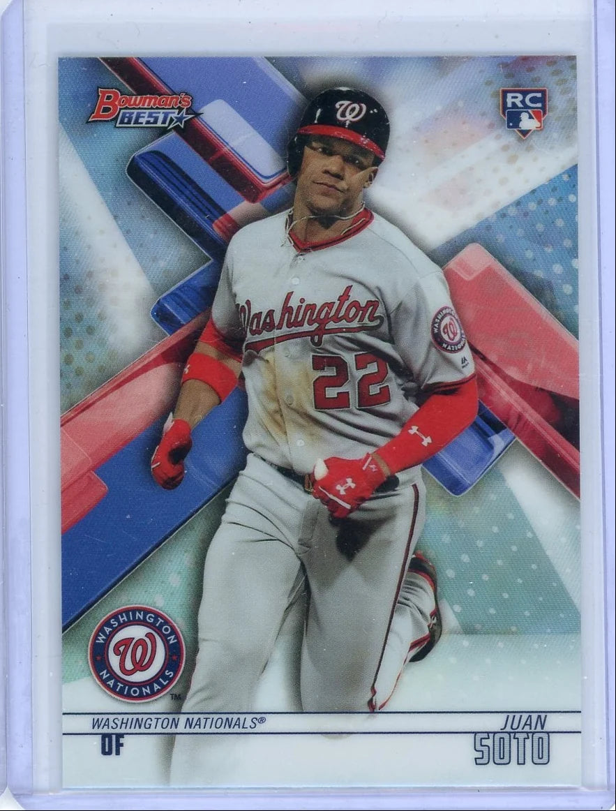 Juan Soto 2018 Bowman's Best Refractor RC
