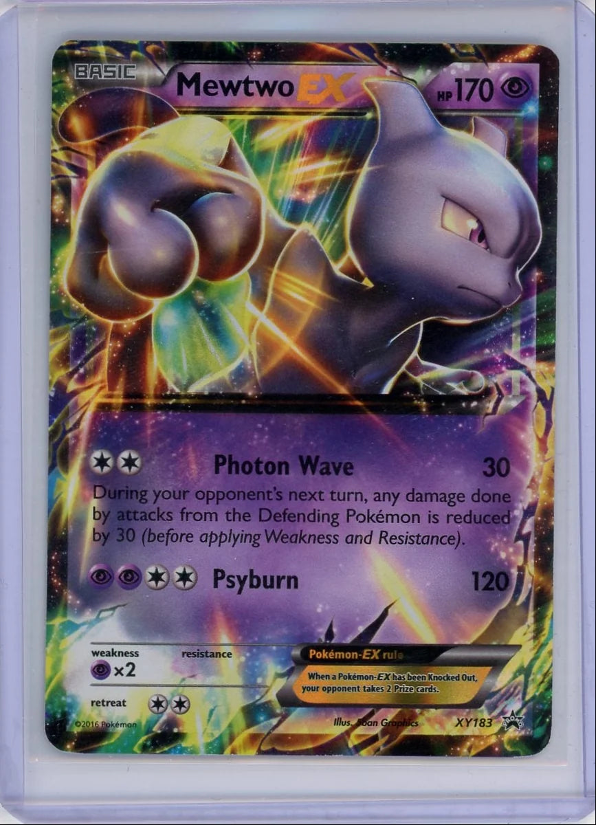 Mewtwo EX 2016 Pokemon XY Promo #XY183